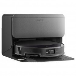 Ρομποτική σκούπα Roborock Saros 20 R&D, 65 W, 36.000 Pa, 259 ml/2,5 l, AdaptiLift 3.0, Αυτόματη πλήρωση και αποστράγγιση νερού, Αυτονομία 200 λεπτών, Μαύρο