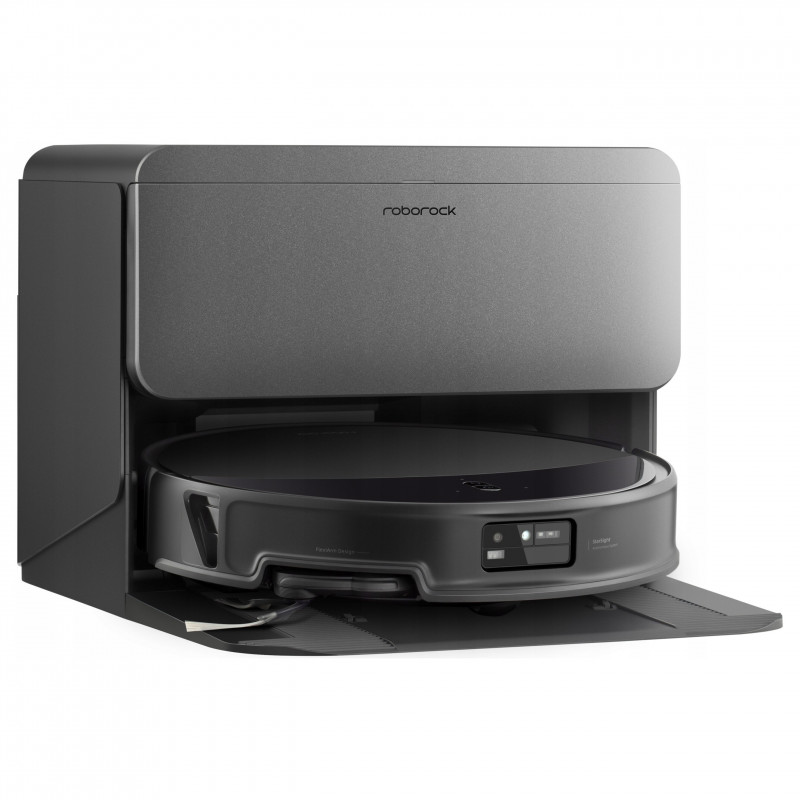 Ρομποτική σκούπα Roborock Saros 20 R&D, 65 W, 36.000 Pa, 259 ml/2,5 l, AdaptiLift 3.0, Αυτόματη πλήρωση και αποστράγγιση νερού, Αυτονομία 200 λεπτών, Μαύρο