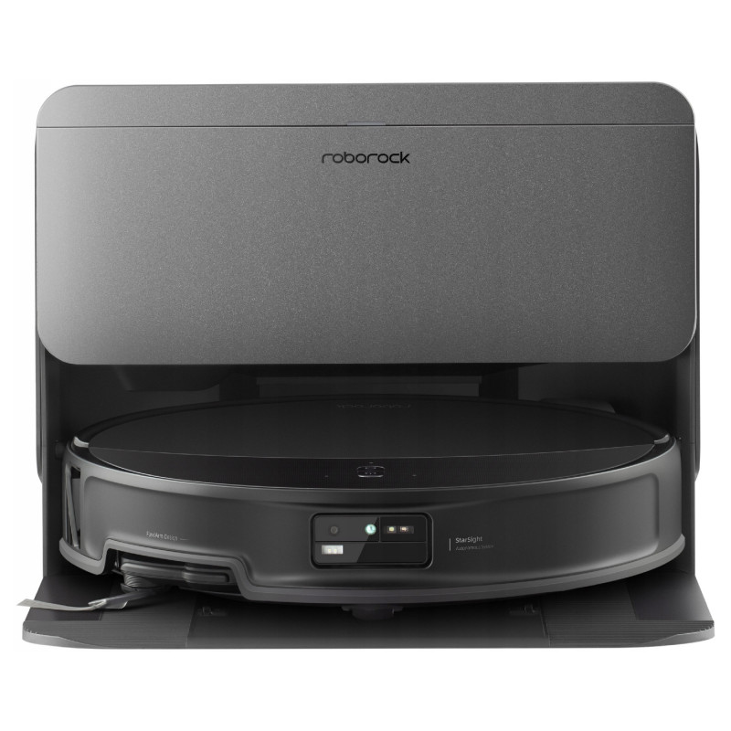 Ρομποτική σκούπα Roborock Saros 20 R&D, 65 W, 36.000 Pa, 259 ml/2,5 l, AdaptiLift 3.0, Αυτόματη πλήρωση και αποστράγγιση νερού, Αυτονομία 200 λεπτών, Μαύρο