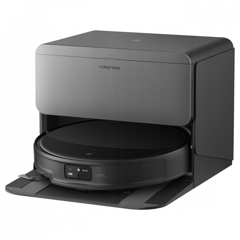 Ρομποτική σκούπα Roborock Saros 20 R&D, 65 W, 36.000 Pa, 259 ml/2,5 l, AdaptiLift 3.0, Αυτόματη πλήρωση και αποστράγγιση νερού, Αυτονομία 200 λεπτών, Μαύρο