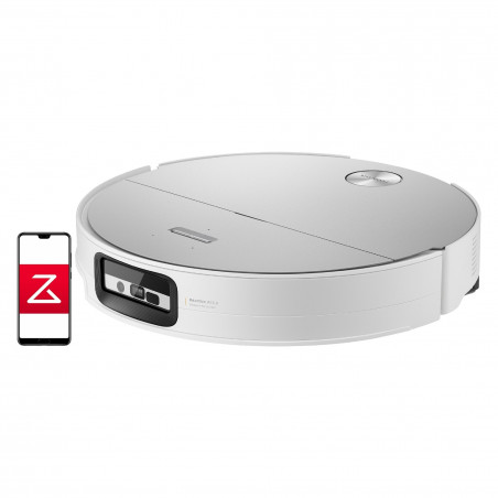 Ρομποτική σκούπα Roborock Saros 20 Sonic Complete, 65 W, 36.000 Pa, 228 ml/2,7 l, AdaptiLift 3.0, RetractSense LiDAR με Reactive AI 3.0, Αυτονομία 190 λεπτών, Λευκό