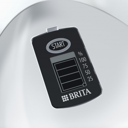 Κανάτα φιλτραρίσματος νερού Brita Marella Cool Memo, 2,4 λίτρα, ηλεκτρονική ένδειξη Memo, φίλτρο Maxtra Pro, χωρίς BPA, λευκό