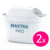Σετ 2 φίλτρων νερού Brita Maxtra Pro, έως 150 λίτρα, λευκό
