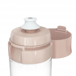 Φιάλη νερού με φίλτρο Brita Fill & Go Vital, 600 ml, φίλτρα MicroDisc, χωρίς BPA, ροζ