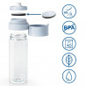 Φιάλη νερού με φίλτρο Brita Fill & Go Vital, 600 ml, φίλτρα MicroDisc, χωρίς BPA, γαλάζιο