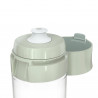 Φιάλη νερού με φίλτρο Brita Fill & Go Vital, 600 ml, φίλτρα MicroDisc, χωρίς BPA, ανοιχτό πράσινο