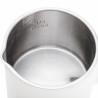 Ηλεκτρική κατσαρόλα για ταξίδια Adler AD 1388w, 650 W, 0,8 λίτρα, Αφαιρούμενο καπάκι, Περιστρεφόμενη βάση, Λευκό