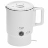 Ηλεκτρική κατσαρόλα για ταξίδια Adler AD 1388w, 650 W, 0,8 λίτρα, Αφαιρούμενο καπάκι, Περιστρεφόμενη βάση, Λευκό