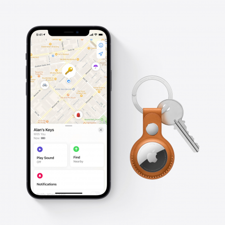Έξυπνη ετικέτα Apple AirTag 1 MX532ZM/A, Bluetooth, NFC, IP67, Λευκό