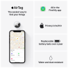 Έξυπνη ετικέτα Apple AirTag 1 MX532ZM/A, Bluetooth, NFC, IP67, Λευκό
