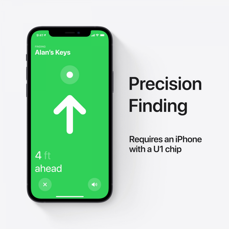 Έξυπνη ετικέτα Apple AirTag 1 MX532ZM/A, Bluetooth, NFC, IP67, Λευκό