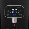 Διανομέας νερού Finlux FWD-2611TS, 520 W, 12-95 °C, Ψύξη 3 λ/ώρα, Θέρμανση 5 λ/ώρα, Με συμπιεστή, Μαύρο/ασημί