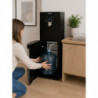 Διανομέας νερού Finlux FWD-2611TS, 520 W, 12-95 °C, Ψύξη 3 λ/ώρα, Θέρμανση 5 λ/ώρα, Με συμπιεστή, Μαύρο/ασημί