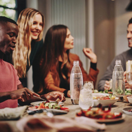 Συμπυκνωμένο σιρόπι SodaStream Pepsi Max, 440 ml, Έως 9 λίτρα, Χωρίς αλλεργιογόνα και ΓΤΟ, Λευκό/μαύρο