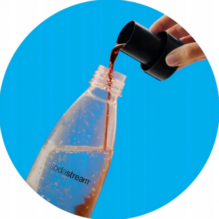 Συμπυκνωμένο σιρόπι SodaStream Pepsi Max, 440 ml, Έως 9 λίτρα, Χωρίς αλλεργιογόνα και ΓΤΟ, Λευκό/μαύρο