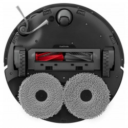 Ρομποτική σκούπα Roborock Q Revo Edge 5V1 QRES52-00, 18.500 Pa, 5.200 mAh, 66 W, χαρτογράφηση 3D LiDAR, Reactive AI, FlexiArm, σταθμός φόρτισης, αυτονομία έως 3 ώρες, μαύρο
