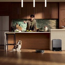 Ρομποτική σκούπα Roborock Saros 20 Complete Black, 65 W, 36.000 Pa, 259 ml/2,5 l, AdaptiLift 3.0, Στεγνός και υγρός καθαρισμός, StarSight 2.0, 200 λεπτά αυτονομίας, Μαύρο