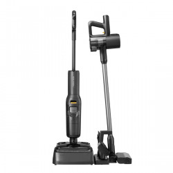 Κάθετη ηλεκτρική σκούπα Roborock F25 ACE Combo, 269 W, 25.000 Pa, 560 ml, 4 επίπεδα ισχύος, Αυτοκαθαρισμός, Αυτονομία έως 60 λεπτά, Μαύρο
