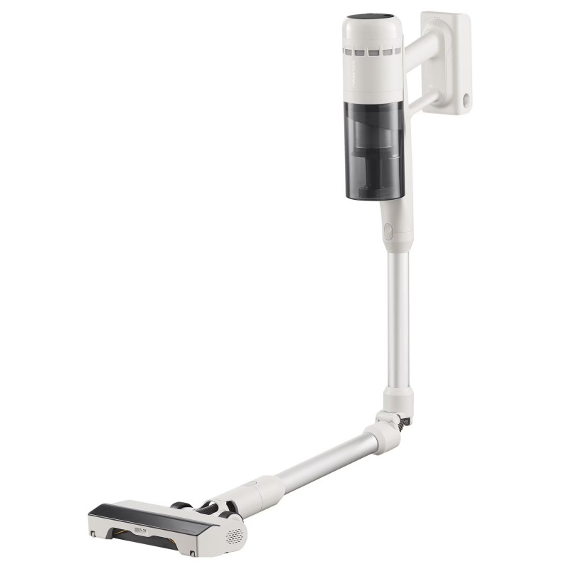 Κάθετη ηλεκτρική σκούπα Roborock H60, 350 W, 115 AW, 500 ml, 3 επίπεδα ισχύος, JawScrapers, Αυτονομία έως 60 λεπτά, Λευκό