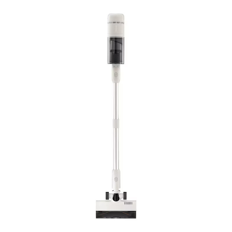 Κάθετη ηλεκτρική σκούπα Roborock H60, 350 W, 115 AW, 500 ml, 3 επίπεδα ισχύος, JawScrapers, Αυτονομία έως 60 λεπτά, Λευκό