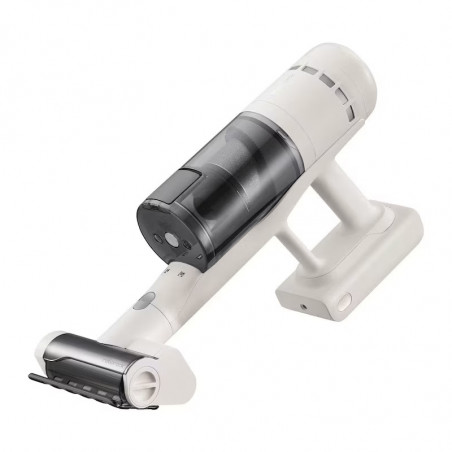 Κάθετη ηλεκτρική σκούπα Roborock H60, 350 W, 115 AW, 500 ml, 3 επίπεδα ισχύος, JawScrapers, Αυτονομία έως 60 λεπτά, Λευκό