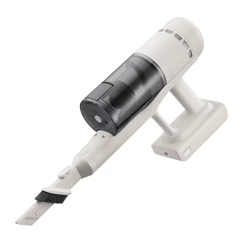 Κάθετη ηλεκτρική σκούπα Roborock H60, 350 W, 115 AW, 500 ml, 3 επίπεδα ισχύος, JawScrapers, Αυτονομία έως 60 λεπτά, Λευκό
