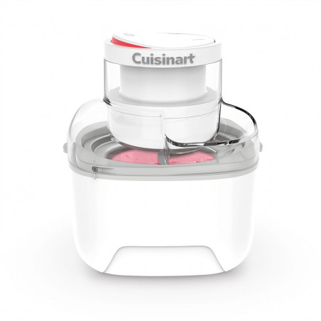 Μηχανή παγωτού Cuisinart Solo Scoops ICEM10E, 25 W, 475 ml, έως 8 μπάλες παγωτού, λευκό