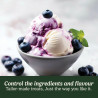 Μηχανή παγωτού Cuisinart Cool Scoops ICE21E, 35 W, 1,4 λίτρα, Έως 20 μπάλες παγωτού, Διαφανές καπάκι με εύκολο κλείσιμο, Λευκό