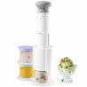 Μηχανή παγωτού Cuisinart Freeze Wand ICEFD10E, 250 W, 240 ml, 5 προγράμματα, χωρίς BPA, αθόρυβη λειτουργία, λευκό