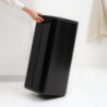 Κάδος απορριμμάτων Brabantia Bo Touch 1010140, 30 λίτρα, Ομαλό και αθόρυβο άνοιγμα, Μεγάλο άνοιγμα, Μαύρος