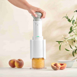 Μηχανή παγωτού Cuisinart Freeze Wand ICEFD10E, 250 W, 240 ml, 5 προγράμματα, χωρίς BPA, αθόρυβη λειτουργία, λευκό