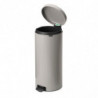 Κάδος απορριμμάτων με πεντάλ Brabantia NewIcon 1010442, 30 λίτρα, Απαλό κλείσιμο, Αντιολισθητική βάση, Ανοιχτό γκρι