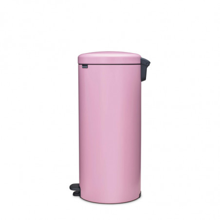 Κάδος απορριμμάτων με πεντάλ Brabantia NewIcon 1010443, 30 λίτρα, Απαλό κλείσιμο, Αντιολισθητική βάση, Ροζ
