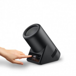 Επιτραπέζιος ψύκτης κρασιού Caso VinoCase Black, 72 W, 5-18 °C, Για φιάλες διαμέτρου 9 cm, Έλεγχος μέσω οθόνης αφής, Αθόρυβος, LED, Μαύρο ματ