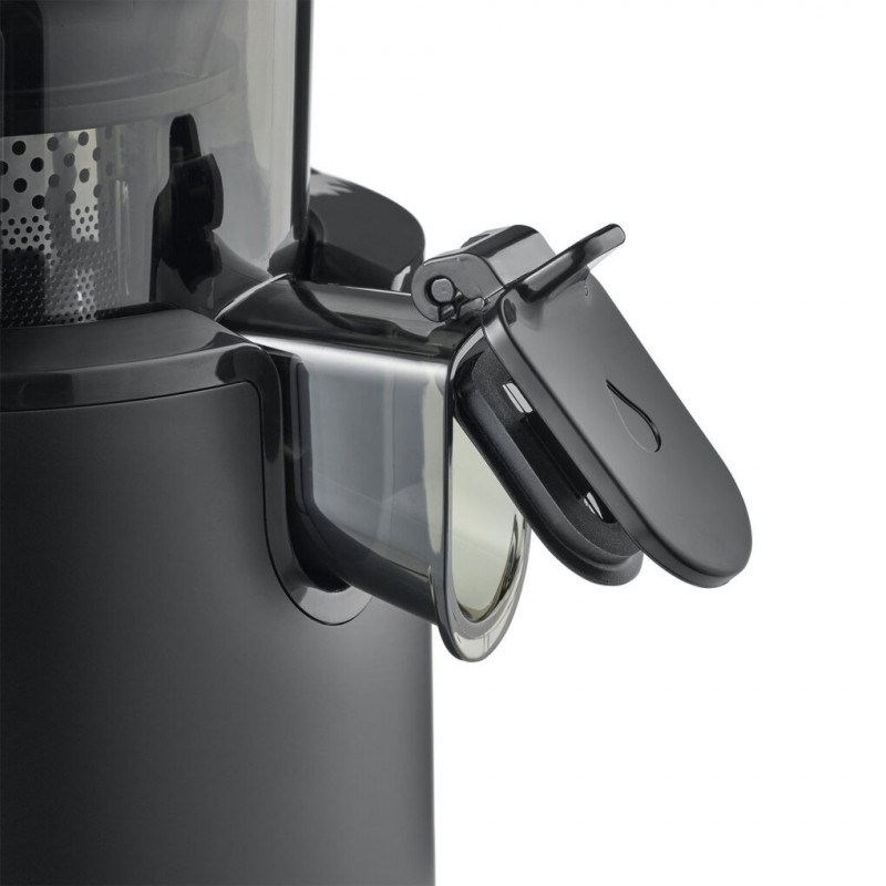Αργή αποχυμωτική μηχανή Caso Juice Fit Pro, 250 W, 1 λίτρο, 40 στροφές/λεπτό, Safety Stop, Αθόρυβη λειτουργία, Μαύρο ματ