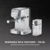 Μηχανή εσπρέσο Caso Gourmet Latte, 1350 W, 20 bar, 1,3 λίτρα, ULKA, 6 προγράμματα, Προ-εξάτμιση, Φίλτρο, ESE, Ανοξείδωτο