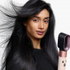 Σίδερο μαλλιών Dyson 257389-01 HS08 Airwrap i.d.™ T1/T2 CeApc/Tz Straight + Wavy, 1300 W, 13,5 l/s, Αυτόματη δημιουργία μπούκλων, Ιονισμός, 3 ταχύτητες, 3 θερμοκρασίες, Bluetooth, Κεραμική επίστρωση από κεσσί/τοπάζι