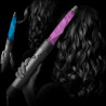 Σίδερο μαλλιών Dyson 257389-01 HS08 Airwrap i.d.™ T1/T2 CeApc/Tz Straight + Wavy, 1300 W, 13,5 l/s, Αυτόματη δημιουργία μπούκλων, Ιονισμός, 3 ταχύτητες, 3 θερμοκρασίες, Bluetooth, Κεραμική επίστρωση από κεσσί/τοπάζι