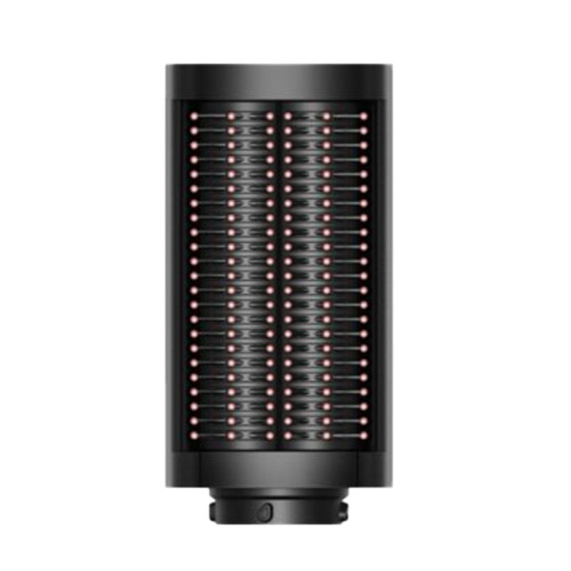 Σίδερο μαλλιών Dyson 257389-01 HS08 Airwrap i.d.™ T1/T2 CeApc/Tz Straight + Wavy, 1300 W, 13,5 l/s, Αυτόματη δημιουργία μπούκλων, Ιονισμός, 3 ταχύτητες, 3 θερμοκρασίες, Bluetooth, Κεραμική επίστρωση από κεσσί/τοπάζι