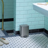 Κάδος απορριμμάτων Brabantia Bo Pedal 1010141, 4 λίτρα, Απαλό κλείσιμο, Αντιολισθητική βάση, Ανθεκτικό στα δακτυλικά αποτυπώματα, Ανοξείδωτο/Ματ