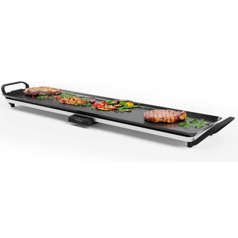 Σκάρες τεπανιάκι Swiss Haus SH-TP90, 2000 W, 90 × 23 εκ., κεραμική επίστρωση, αφαιρούμενα μέρη, ρύθμιση θερμοκρασίας, μαύρο