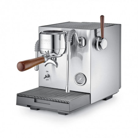 Μηχανή εσπρέσο Caso Design EspressoGourmet Advanced, 3000 W, 19 bar, 2 λίτρα, ULKA, PID, μανόμετρο, ημιεπαγγελματική, από ανοξείδωτο ατσάλι