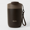 Θερμός Outin Travel Tumbler, 350 ml, Διατηρεί ζεστό για 6 ώρες, Διατηρεί κρύο για 12 ώρες, Ανοξείδωτο ατσάλι 316L, Διπλά τοιχώματα, Θερμομονωτική μόνωση, Καφέ