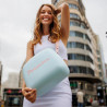 Ψυκτική τσάντα Polarbox Pop, 6 λίτρα, Περιλαμβάνονται 2 θήκες για μεσημεριανό, Διατηρεί το κρύο έως και 24 ώρες, Μπλε/Ροζ