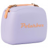 Ψυκτική τσάντα Polarbox Pop, 6 λίτρα, Περιλαμβάνονται 2 δοχεία για μεσημεριανό, Διατηρεί το κρύο έως και 24 ώρες, Μωβ/Πορτοκαλί
