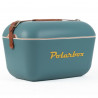 Ψυκτική τσάντα Polarbox Classic, 20 λίτρα, πολυστυρόλιο AIRPOP, 5-15 °C έως 24 ώρες, Κλασικό δερμάτινο λουράκι, Σκούρο μπλε/Ροζ