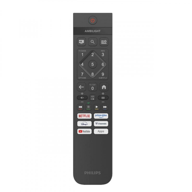Τηλεόραση Philips 50PUS7810/12, 50″ (126 εκ.), ανάλυση 3840×2160 UHD-4K, ενεργειακή κλάση Ε, Smart TV, QLED, Bluetooth, Wi-Fi, TITAN OS, μαύρο.