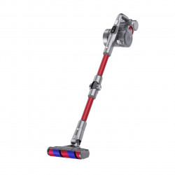 Σκούπα όρθια JIMMY H9 Flex, 600W, 200 AW, 0.6 l, Αναδιπλούμενη, 80 λεπτά αυτονομία, οθόνη LED, τεχνολογία Double Cyclon, κόκκινο/γκρι