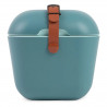 Ψυκτική τσάντα Polarbox Classic, 12 λίτρα, πολυστυρόλιο AIRPOP, 5-15 °C έως 24 ώρες, Κλασικό δερμάτινο λουράκι, Μπλε/Ροζ