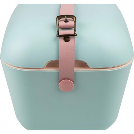 Ψυκτική τσάντα Polarbox Pop, 12 λίτρα, πολυστυρόλιο AIRPOP, 5-15 °C έως 24 ώρες, Μπλε/Ροζ